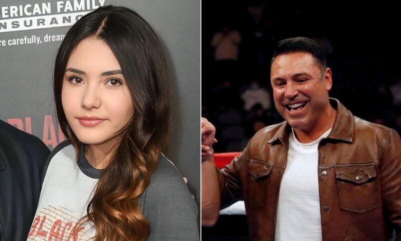 Nina Lauren Nenitte De La Hoya And Oscar De La Hoya