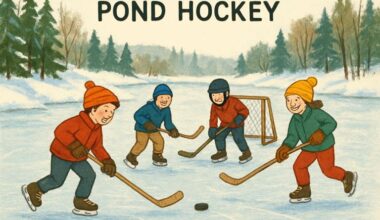 how pond hockey builds stronger young athletes