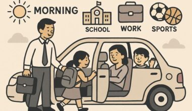 how structured transportation supports family routines