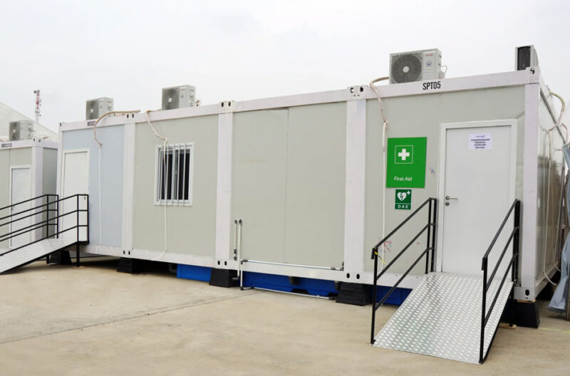 portable healthcare buildings