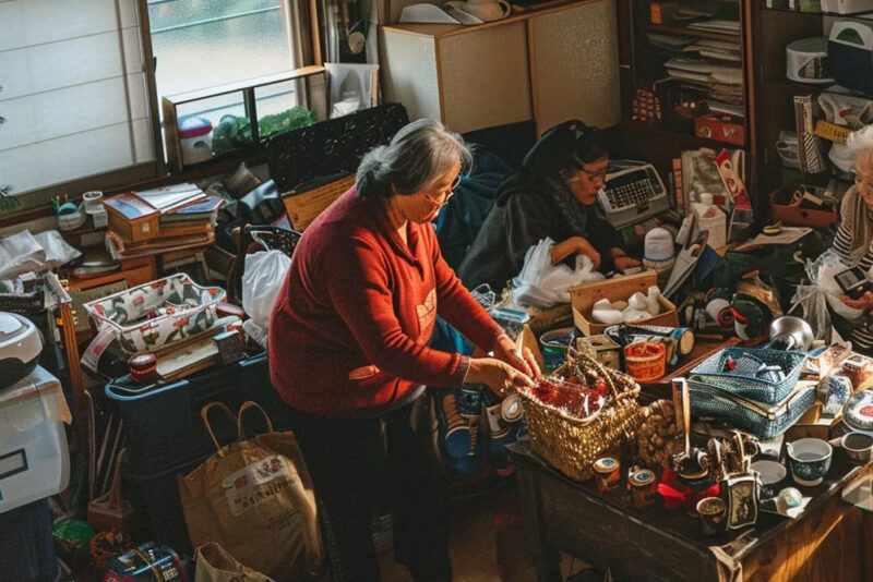 strategies for decluttering a senior's living space