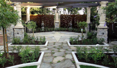 tips for choosing materials and layout when designing the perfect hardscape