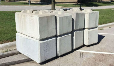 concrete barriers
