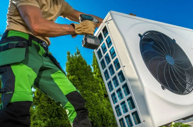 thoughtful heat pump installation