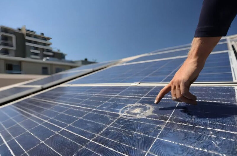 how does solar panel efficiency loss from microcracks