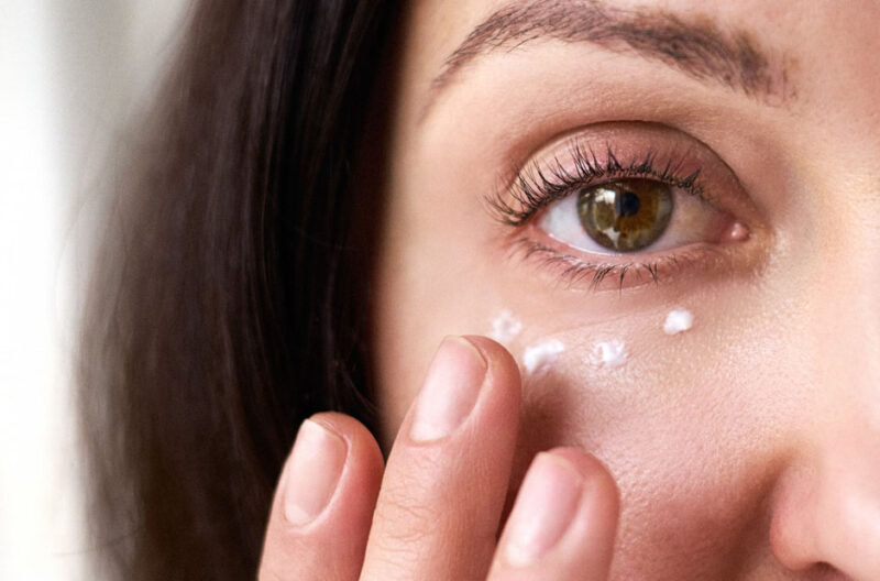 how to care for delicate eye skin