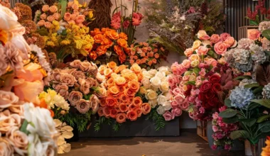 silk flowers vs real flowers